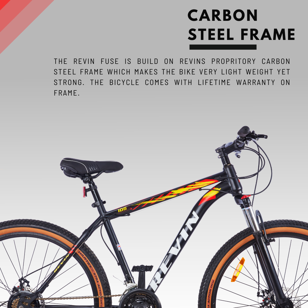 Revin Fuse 29T 21 Speed (Black)